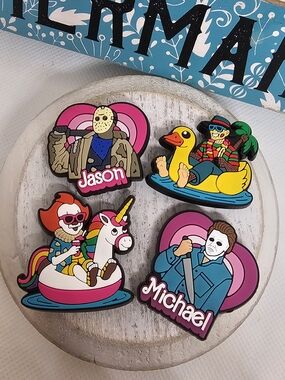 Horror Summer Croc Charms Set(Custom Made)